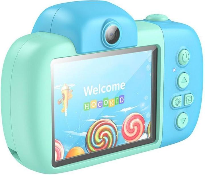 Produktbild Hoco Headphone with microphone digital kids camera DV201 blue