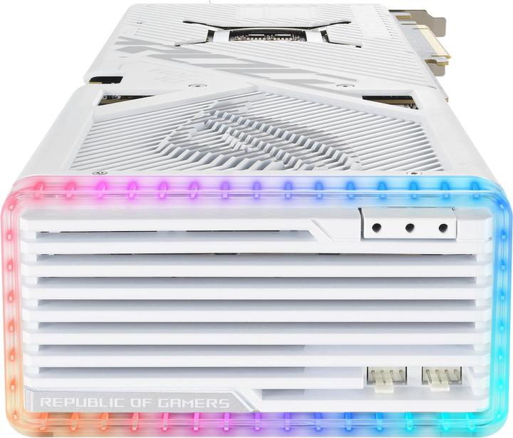Actual product image ASUS ROG STRIX GeForce RTX 4090 24GB White OC Edition (24 GB)