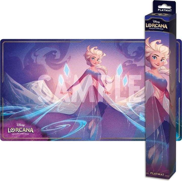 Actual product image NoName Disney Lorcana Trading Card Game: Azure Sea - Elsa Playmat (Italian, English, French, German, Spanish)
