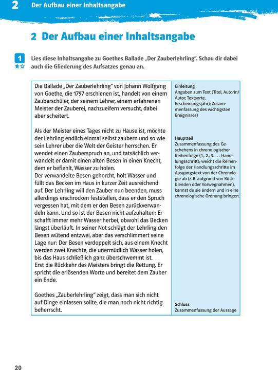 Produktbild 10-Minuten-Training Deutsch Aufsatz Inhaltsangabe 6. - 8. Klasse (Deutsch, Elke Hufnagel, 2019)