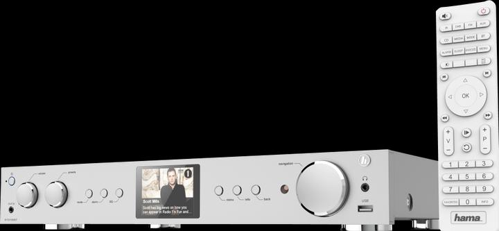 Image du produit Hama DIT2100MSBT HiFi Hybrid Tuner (Tuner radio, Network Audio Player)