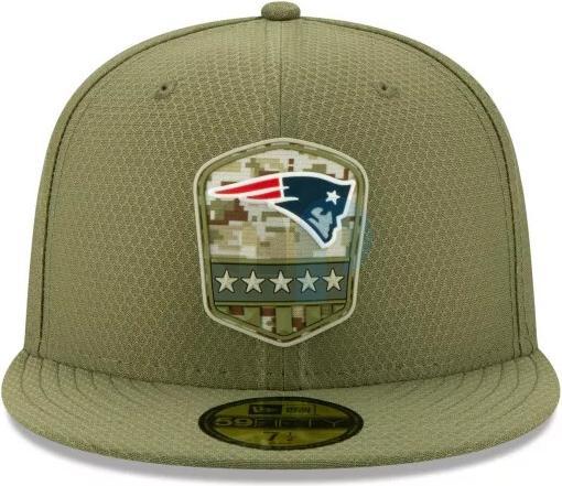 Actual product image New Era NFL - New England Patriots - On Field Salute to Service 59Fifty Cap (56)