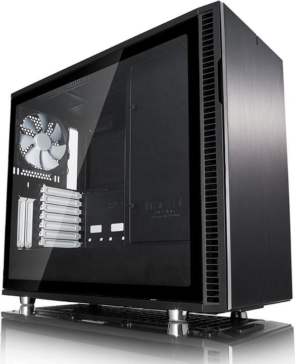 Fractal Define R6 USB-C - Black TG (ATX, mATX, Mini-ITX, E-ATX)