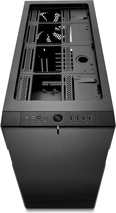 Produktbild Fractal Define R6 USB-C - Blackout TG (ATX, mATX, Mini-ITX, E-ATX)
