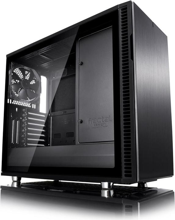 Produktbild Fractal Define R6 USB-C - Blackout TG (ATX, mATX, Mini-ITX, E-ATX)