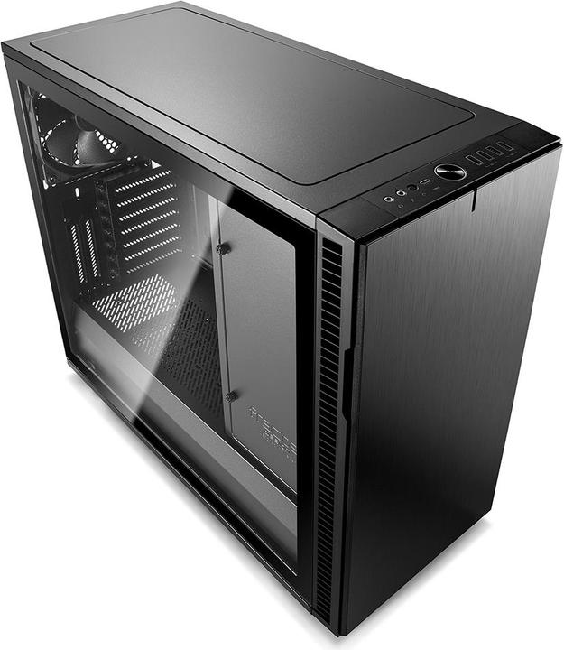 Produktbild Fractal Define R6 USB-C - Blackout TG (ATX, mATX, Mini-ITX, E-ATX)