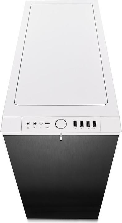 Actual product image Fractal Define R6 USB-C - White TG (ATX, mATX, Mini-ITX, E-ATX)