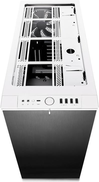 Actual product image Fractal Define R6 USB-C - White TG (ATX, mATX, Mini-ITX, E-ATX)