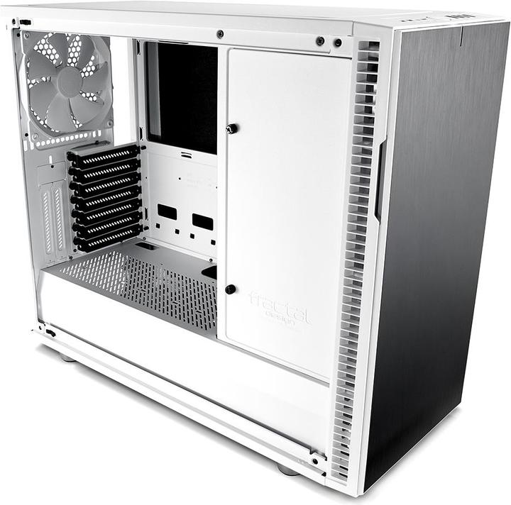 Actual product image Fractal Define R6 USB-C - White TG (ATX, mATX, Mini-ITX, E-ATX)