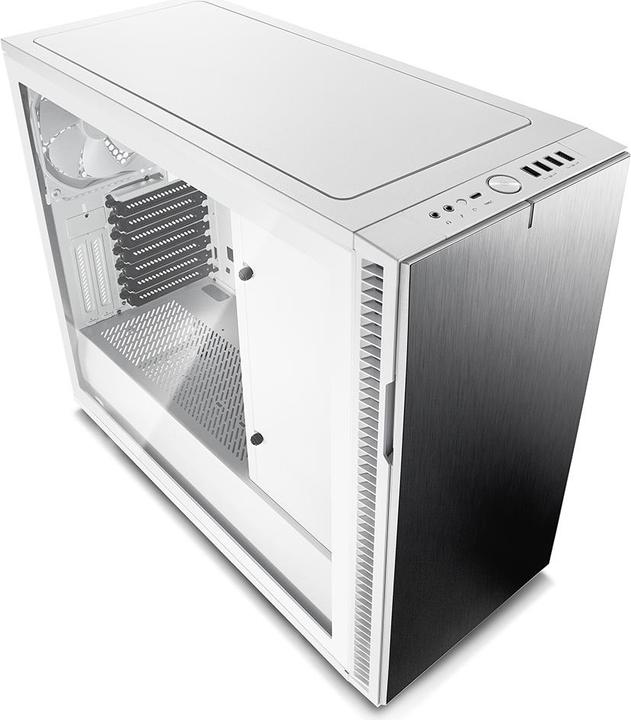 Actual product image Fractal Define R6 USB-C - White TG (ATX, mATX, Mini-ITX, E-ATX)