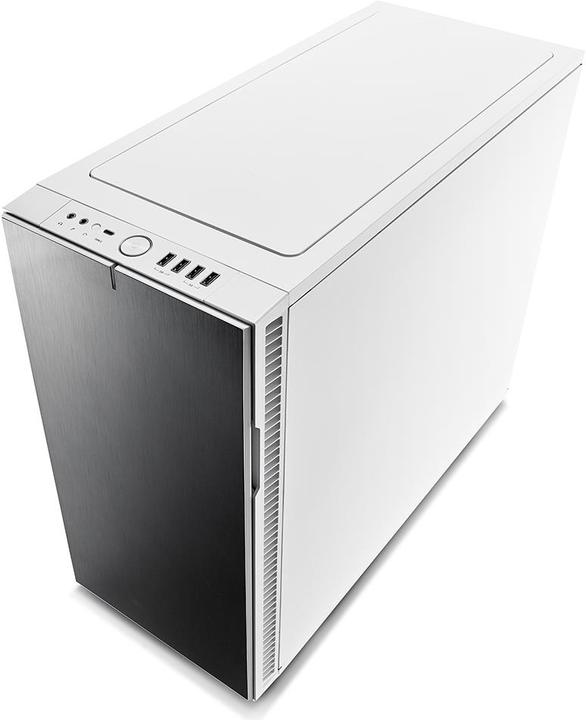 Actual product image Fractal Define R6 USB-C - White TG (ATX, mATX, Mini-ITX, E-ATX)