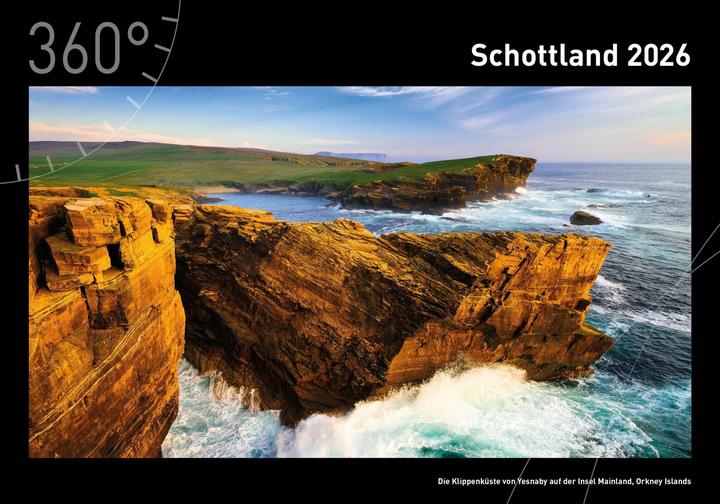 Produktbild Schottland Premiumkalender 2026 (50 x 35 cm, Harter Einband, Deutsch)