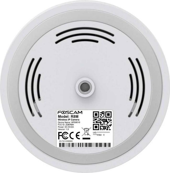 Produktbild Foscam R8M R8M Bluetooth®, WLAN IP Überwachungskamera 3840 x 2160 Pixel (3840 x 2160 Pixels)