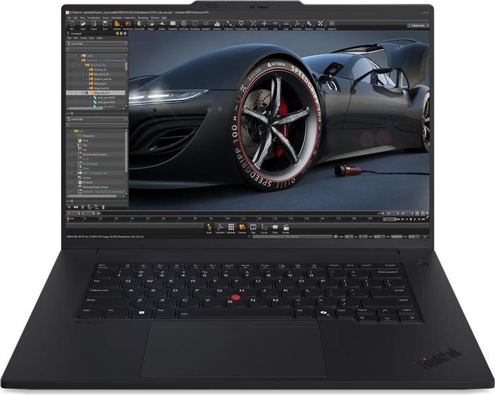 Produktbild Lenovo ThinkPad P1 Gen 7 (16", Intel Core Ultra 7 165H, 64 GB, 1000 GB, CH)