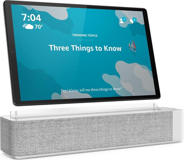 Image du produit Lenovo Smart Tab M10 HD (2nd Gen) avec Alexa intégré (10.10", 64 Go, Platine)