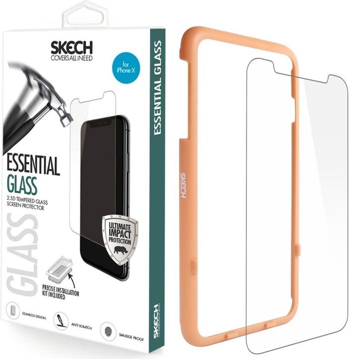 Image du produit Skech Verre trempé essentiel (1 pièce(s), Apple iPhone XS Max)