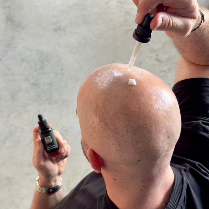 Actual product image Better be bold Bartöl und Glatzenöl - Bald Head & Beard Oil with Diamond Shine-Effect