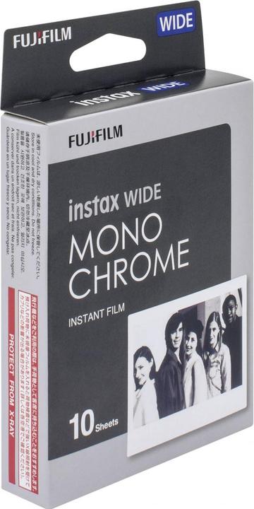 Produktbild Fujifilm Instax Wide 10 Blatt Monochrome (Instax Wide 300)