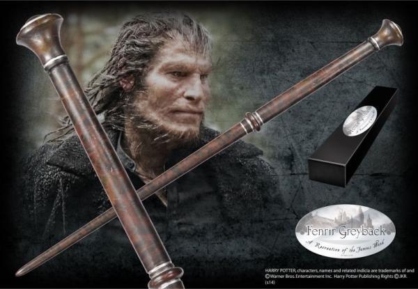 Actual product image Noble Collection Harry Potter Zauberstab Fenrir Greyback (Charakter-Edition)