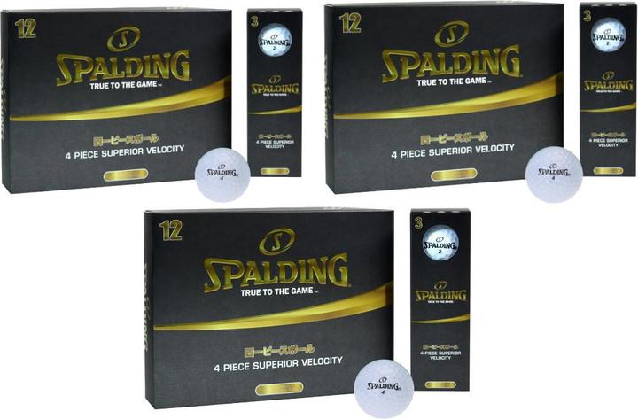 Spalding Premium weiss - 3 für 2 Set