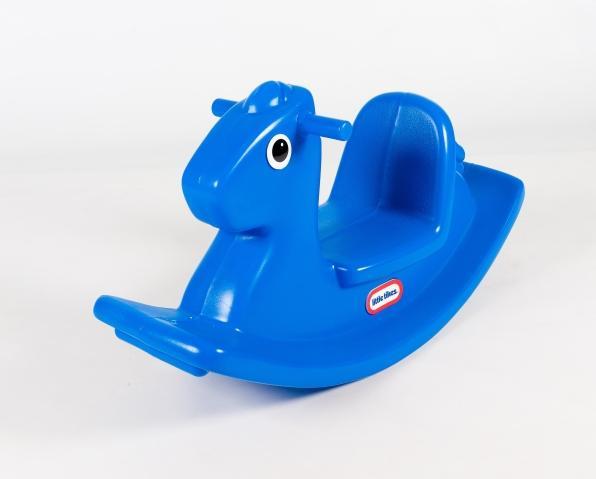 Immagine prodotto Little Tikes Cavallo a dondolo in cartone blu 173950