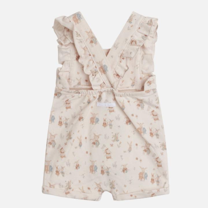 Actual product image Hust and Claire Baby dungarees Miro skin chalk (74)
