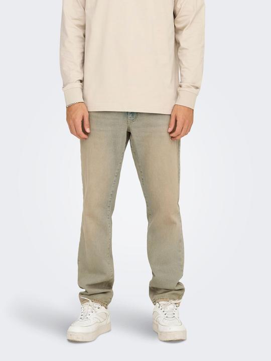 Actual product image Only & Sons ONSWEFT Niedrige Taille Normal geschnitten Jeans Slim Fit Jeans (28)