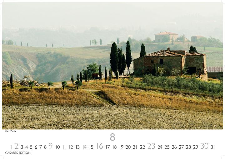 Immagine prodotto Toskana 2026 L 35x50cm (35 x 50 cm, Tedesco)