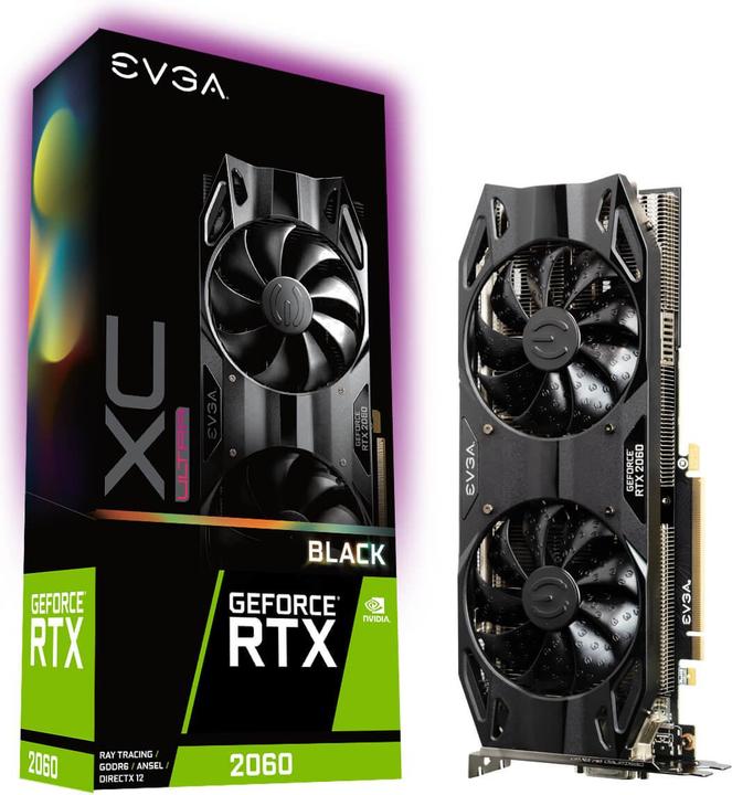 Produktbild EVGA GeForce RTX 2060 XC Ultra Black Gaming (6 GB)