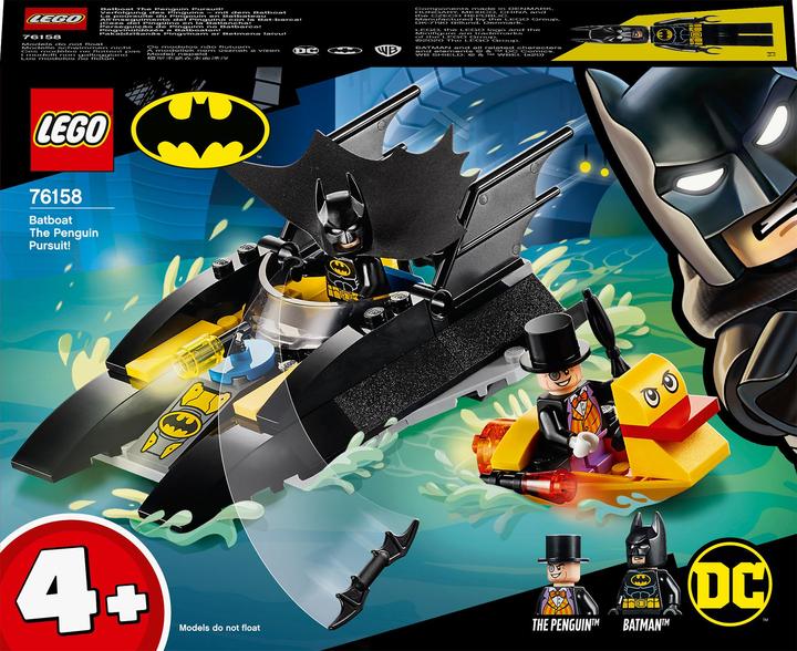 LEGO Verfolgung des Pinguins – mit dem Batboat (76158, LEGO DC)