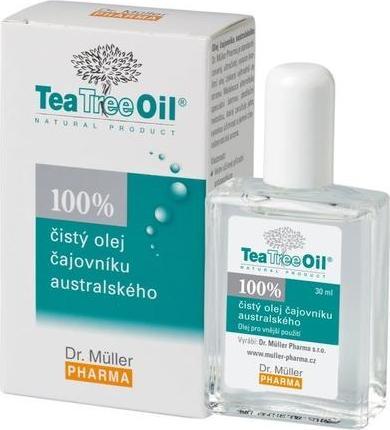 Immagine prodotto Dr. Müller Dr. Muller Tea Tree Oil 100% Olio puro con effetto antisettico 30 ml (Olio corpo, 30 ml)