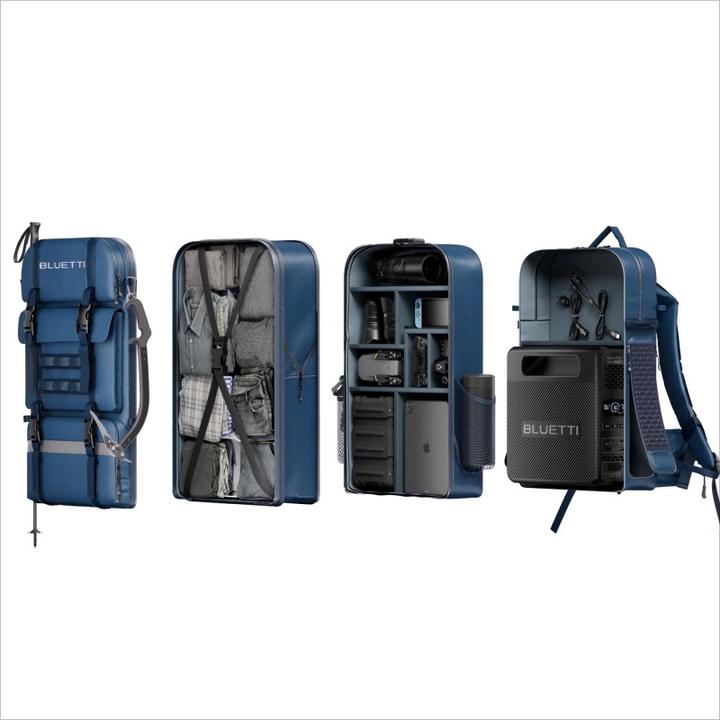 Actual product image Bluetti Handsfree 2 Portable Backpack Power | 512Wh 700W (512 Wh, 30 kg)