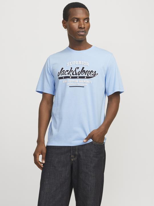 Produktbild Jack & Jones Jjelogo Tee Ss O-Neck 2 Col Ss25 Sn (XS)