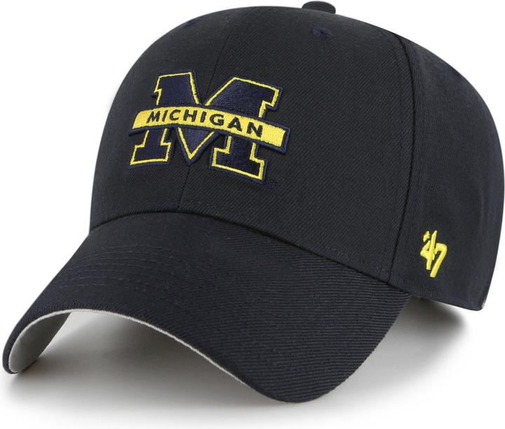 Immagine prodotto 47 Brand Cappello da baseball Michigan Wolverines NCAA MVP (Taglia unica)