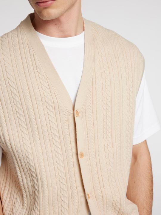 Produktbild Selected Homme Zopfstrick Strickweste (XXL)