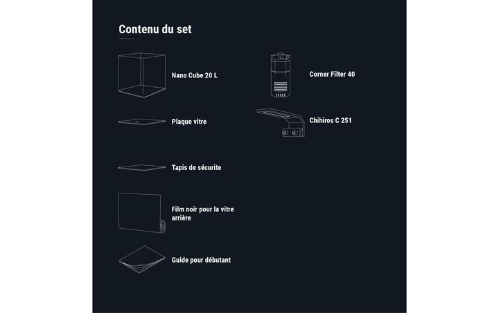 Image du produit Dennerle Nano Cube Basic 20l (20 l)