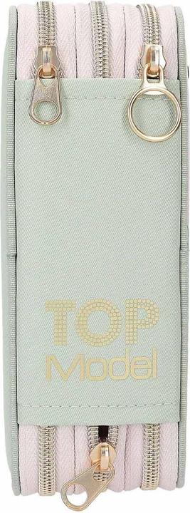 Productafbeelding Top Model Topmodel - TOPModel Triple Pencil Case SUMMER FEELING - Sage Green (413303)