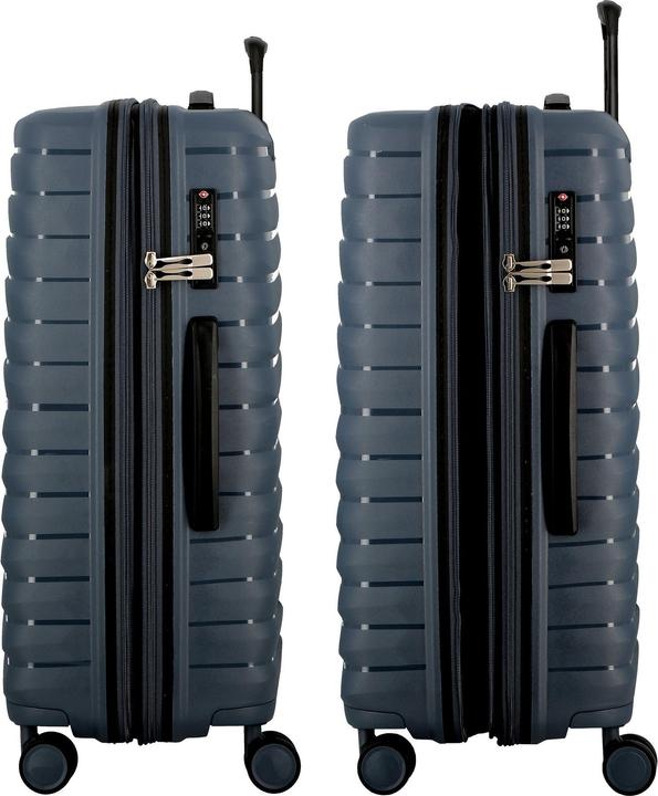 Actual product image Jump Xwave 4-wheel trolley 66 cm with expansion fold (68 l, M (50 - 90l))