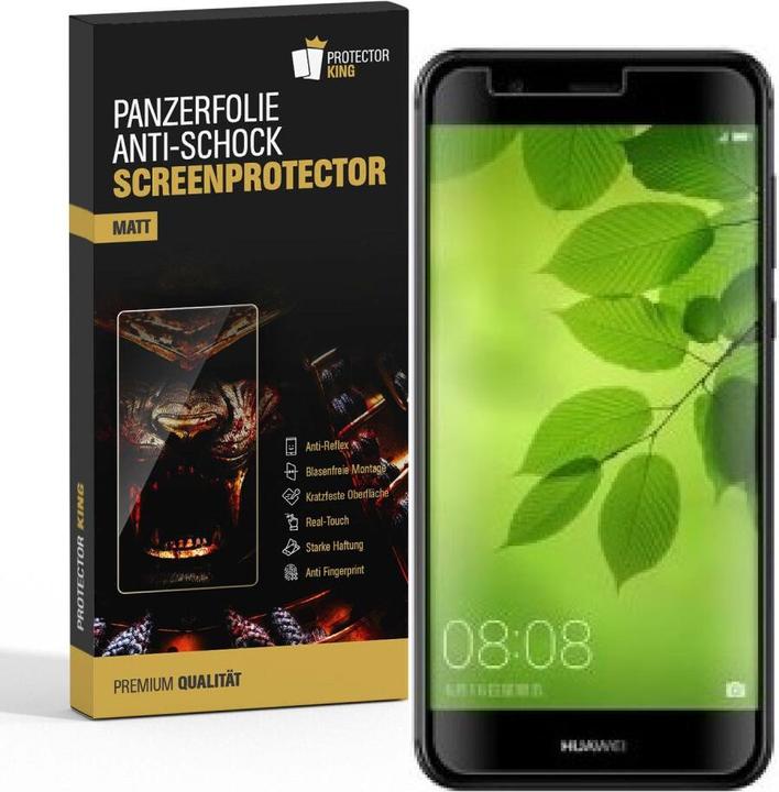 Actual product image Protectorking 6x Panzerfolie Anti-Shock matt entspiegelt (6 Piece, Nova 2 Plus)