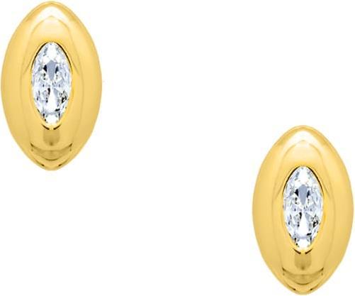 Immagine prodotto Candy Orecchini Kezia, argento 925, placcati oro (Argento 925, Placcato oro 18k)
