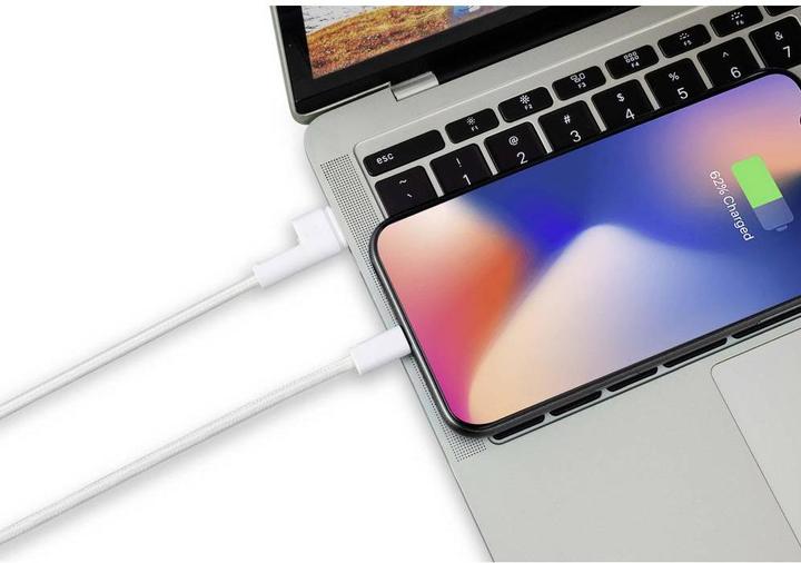Actual product image Renkforce Keychain USB to Lightning Cable (0.95 m, 2.50 W)