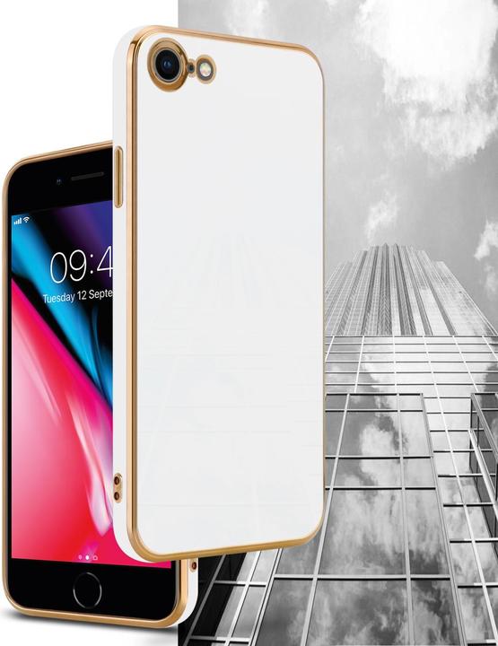 Actual product image Cadorabo Case for Apple iPhone 7 / 7S / 8 / SE 2020 in TPU with camera protection LM130 Style (Apple iPhone 7, Apple iPhone SE (2nd Gen))