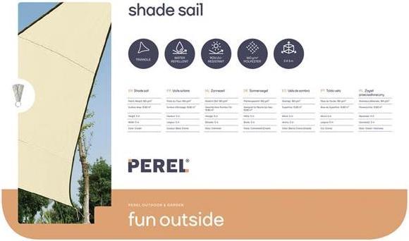 Actual product image Perel Awnings (500 x 500 cm)