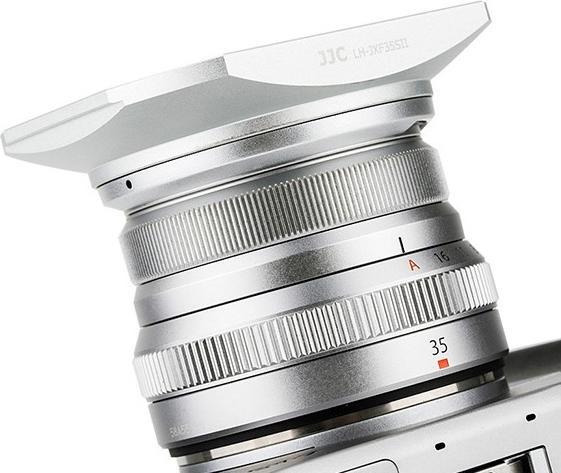 Actual product image JJC LH JXF35SII Zonnekap Zwart