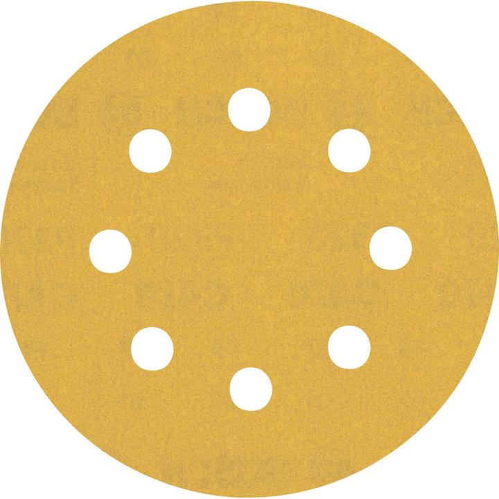 Image du produit Bosch Professional Zubehör Papier abrasif Expert C470 avec 8 trous pour ponceuse excentrique, 115 mm, G 320, 5 pces. (320)