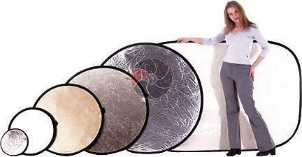 Image du produit Lastolite Réflecteur pliable 76 cm argent/blanc (Réflecteur rabattable, 76 cm)