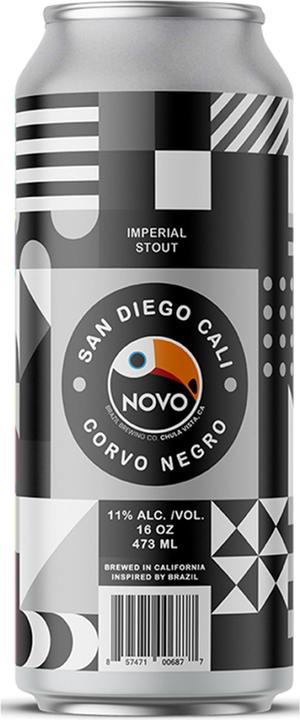 Actual product image Novo Brazil Brewing Corvo Negro Imperial Stout (1 x 47 cl)
