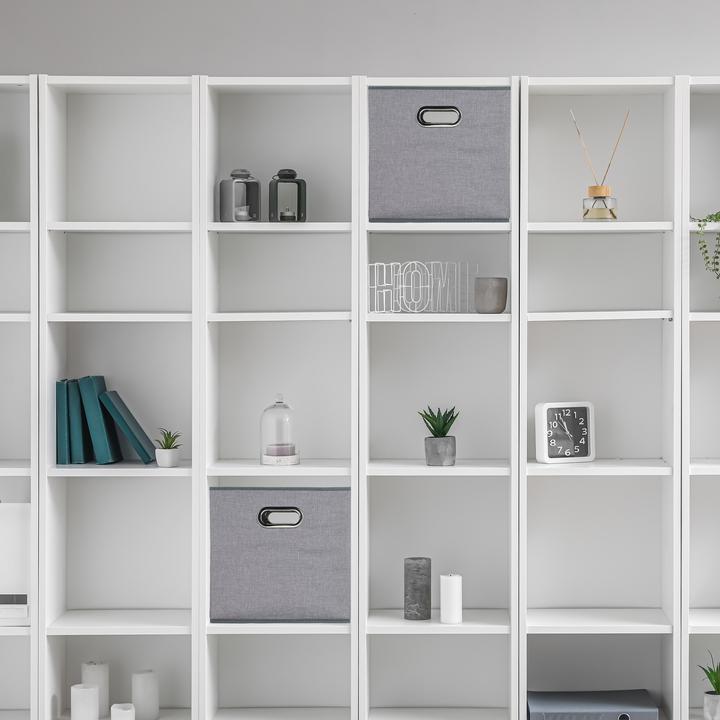 Actual product image Relaxdays 2x storage box (33 x 33 x 32 cm, 34.85 l)