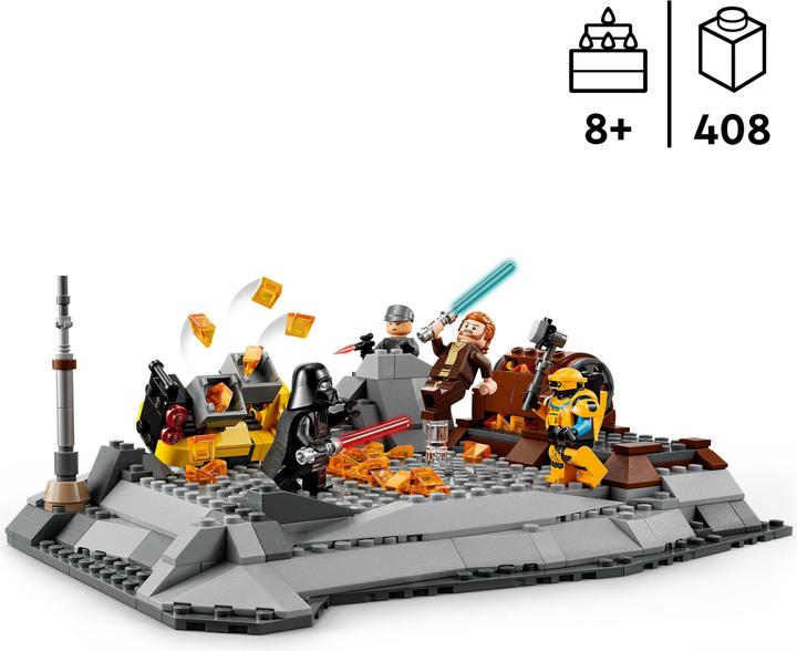 Immagine prodotto LEGO 75334 Obi-Wan KenobiTM contro Obi-Wan KenobiTM Darth Vad (75334, LEGO Star Wars)