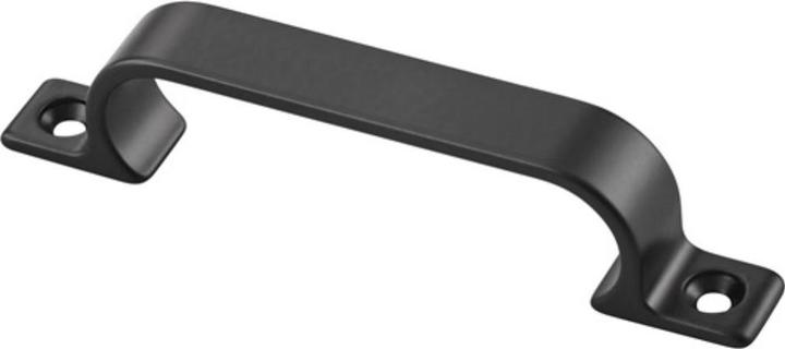 Hermeta Handgriff Ausladung 21 mm Länge 112 mm Breite 14 mm Aluminium schwarz Anzahl Löcher 2